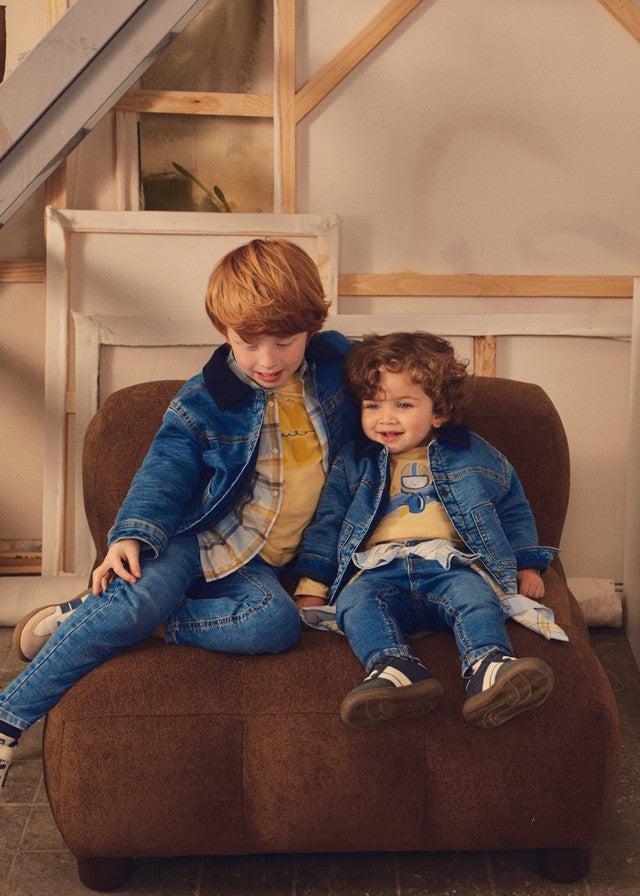 Mayoral Erkek Bebek Yumuşak Denim Ceket