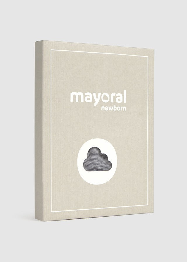 Mayoral Erkek Bebek Gri Örme Tulum Set ve Hırka