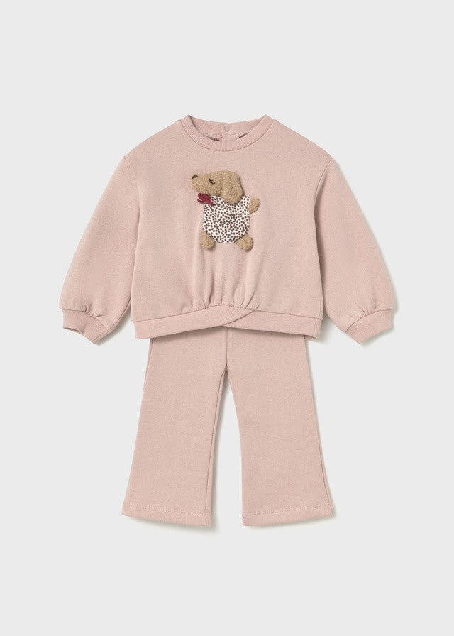 Mayoral Kız Bebek Pembe Köpekli Eşofman Takım