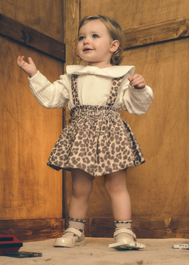 Mayoral Kız Bebek Bluz Etek Set