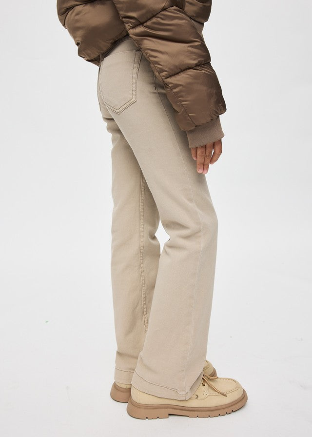 Mayoral Kız Çocuk Bej Denim Pantolon