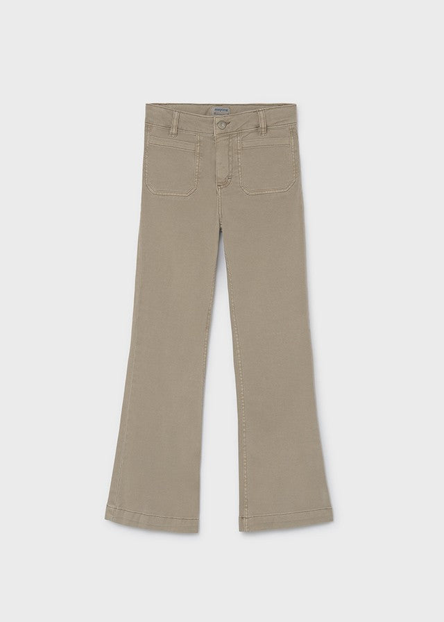 Mayoral Kız Çocuk Bej Denim Pantolon