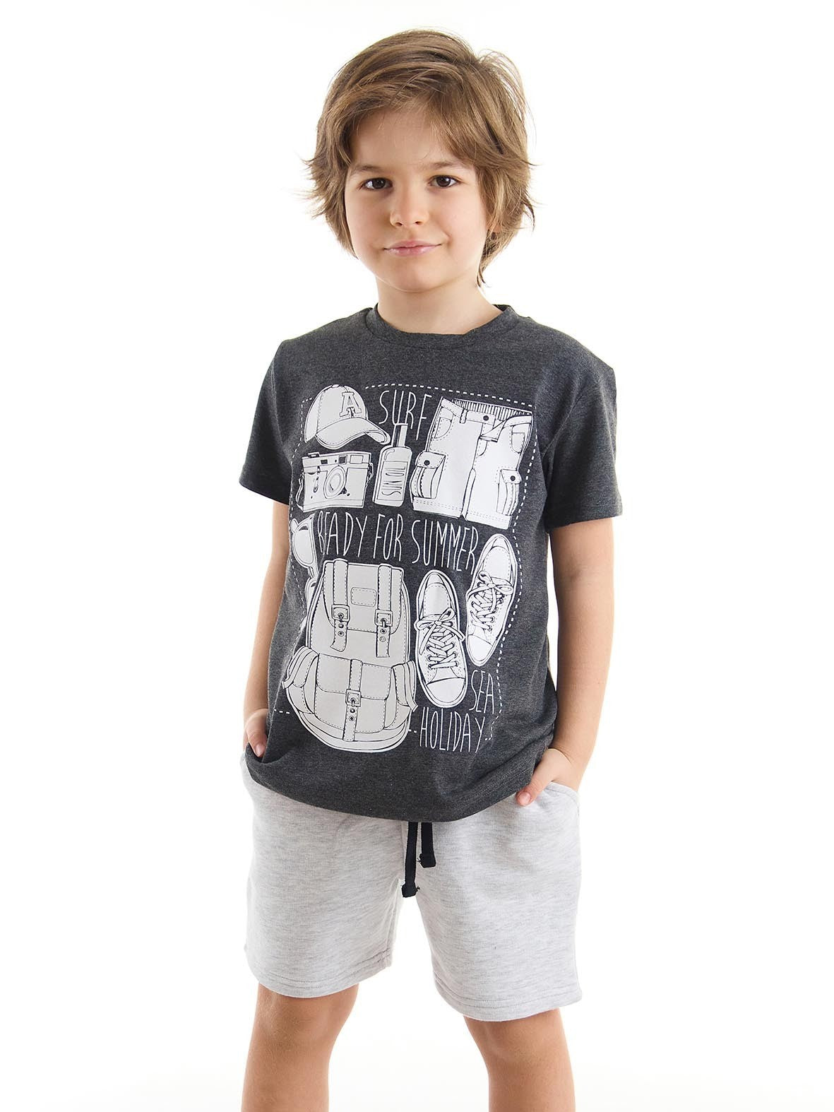MS-080 Ready T-Shirt Şort Takım