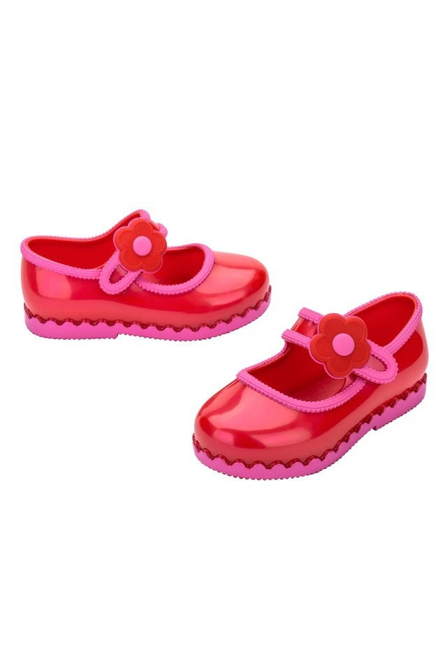 Mini Melissa Hip Ballerina BB Kırmızı Kız Çocuk Babet