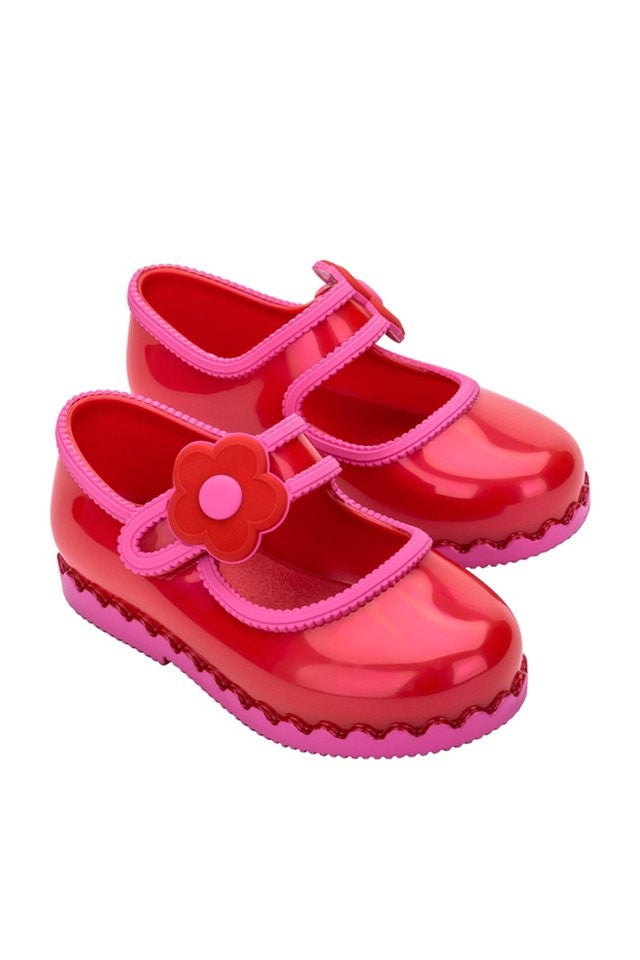 Mini Melissa Hip Ballerina BB Kırmızı Kız Çocuk Babet