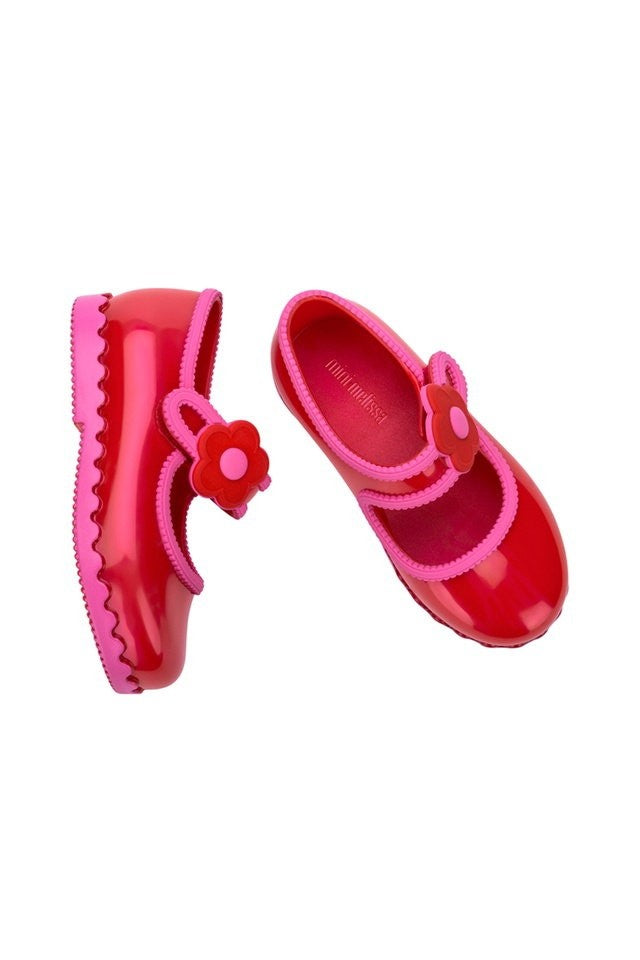 Mini Melissa Hip Ballerina BB Kırmızı Kız Çocuk Babet