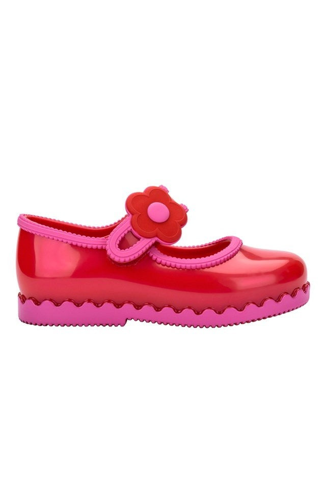 Mini Melissa Hip Ballerina BB Kırmızı Kız Çocuk Babet