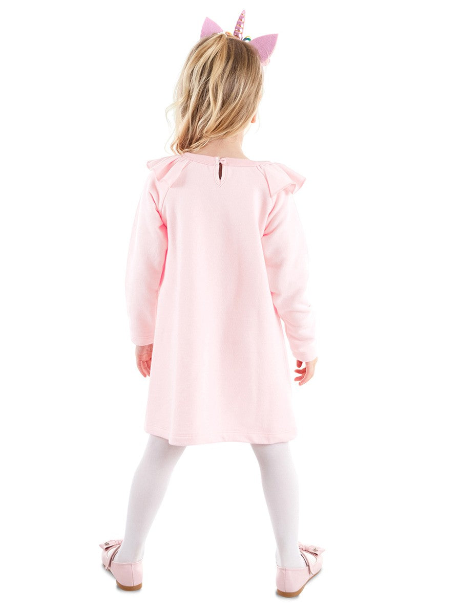 CFF-091 Cowcorn Pembe Elbise