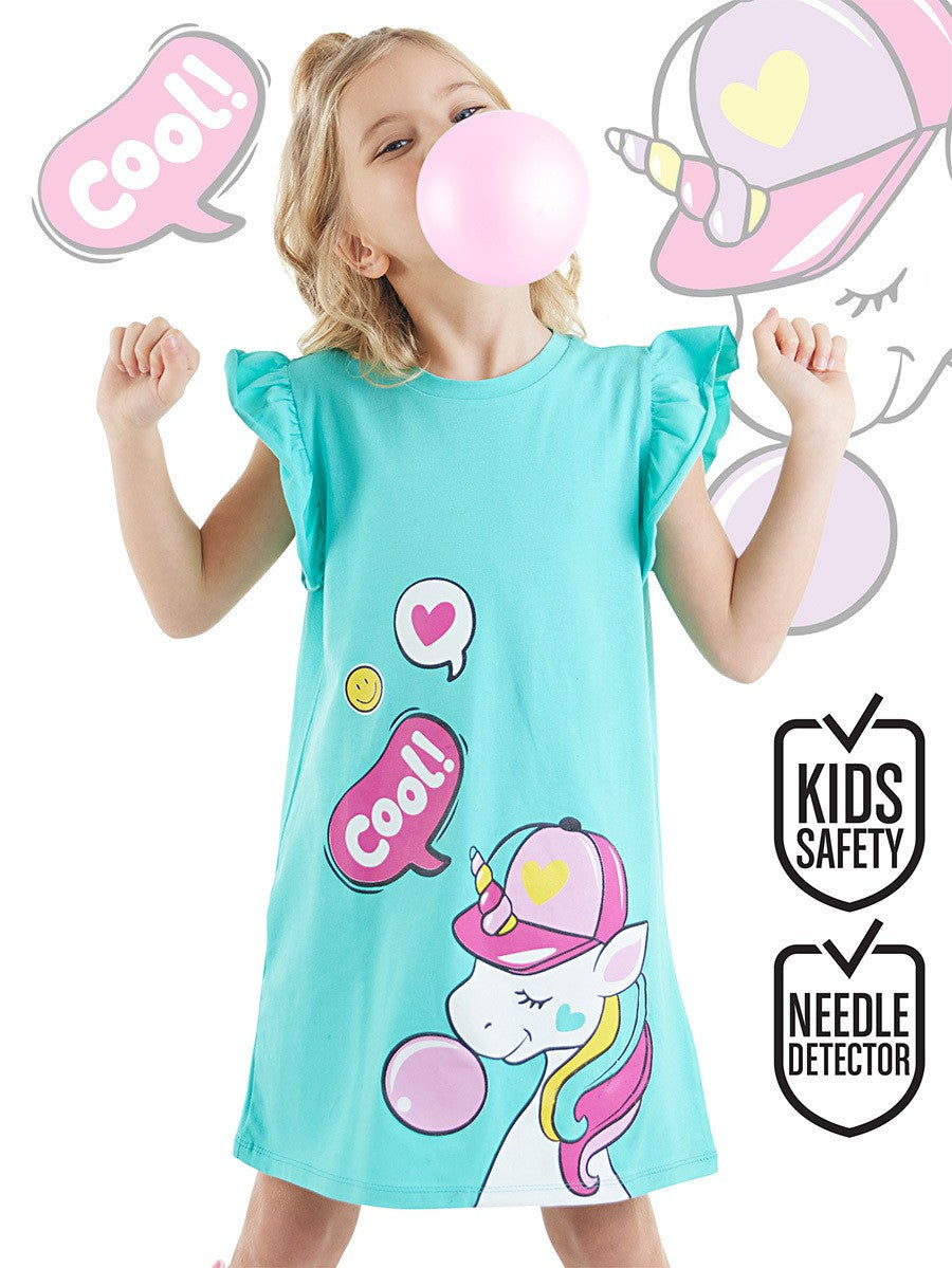 CFF-077 Sakızlı Unicorn Elbise