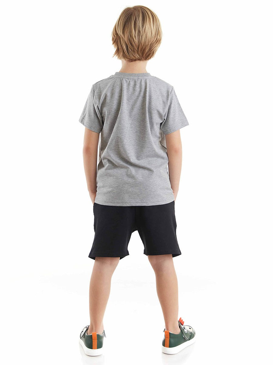 CFF-033 Korsan Timsah T-shirt Şort Takım