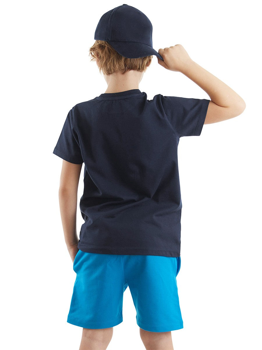 CFF-051 Shark Surf T-shirt Şort Takım