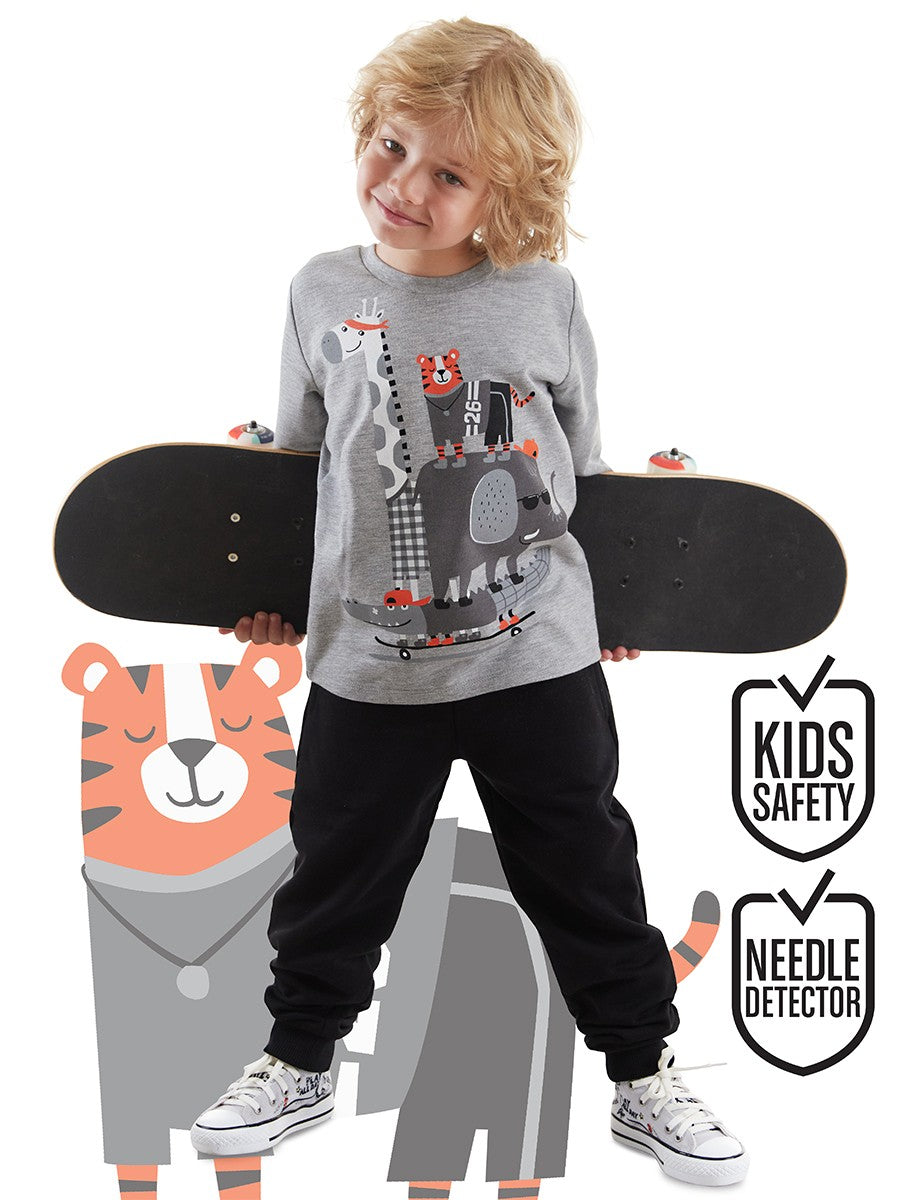 CFF-041 Animals Team T-shirt Pantolon Takım