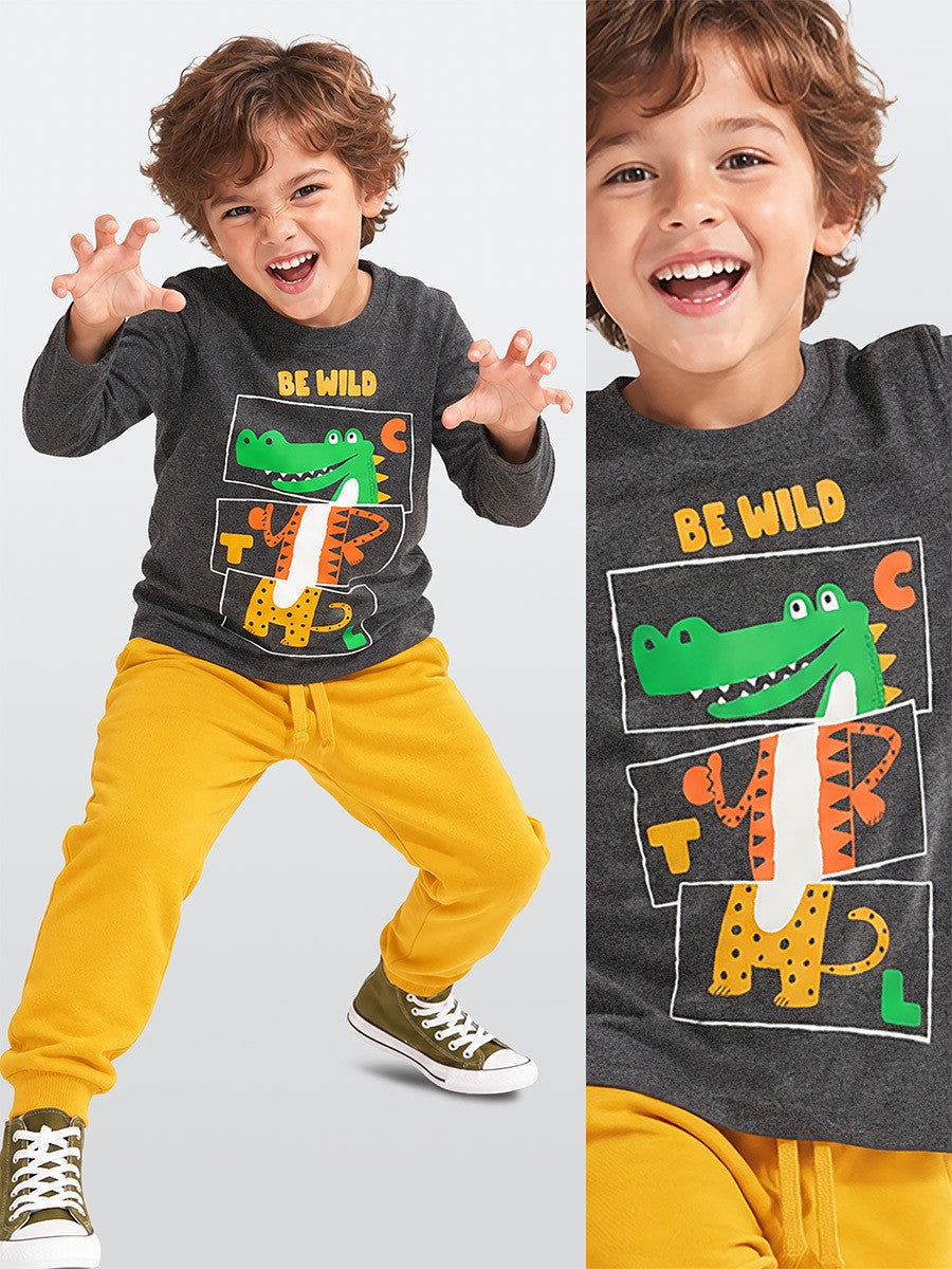 CFF-035 Be Wild T-shirt Pantolon Takım