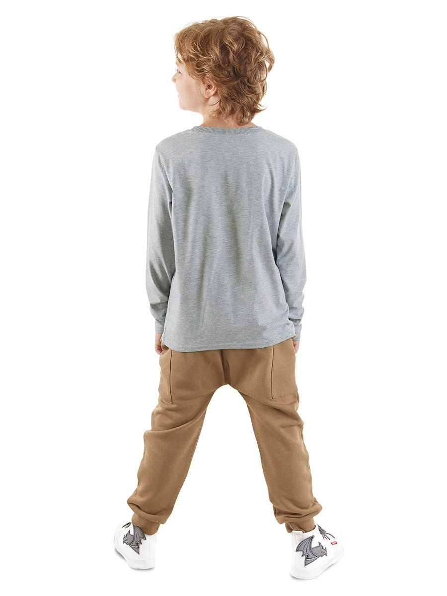CFF-007 Cepte Kaplan T-shirt Pantolon Takım