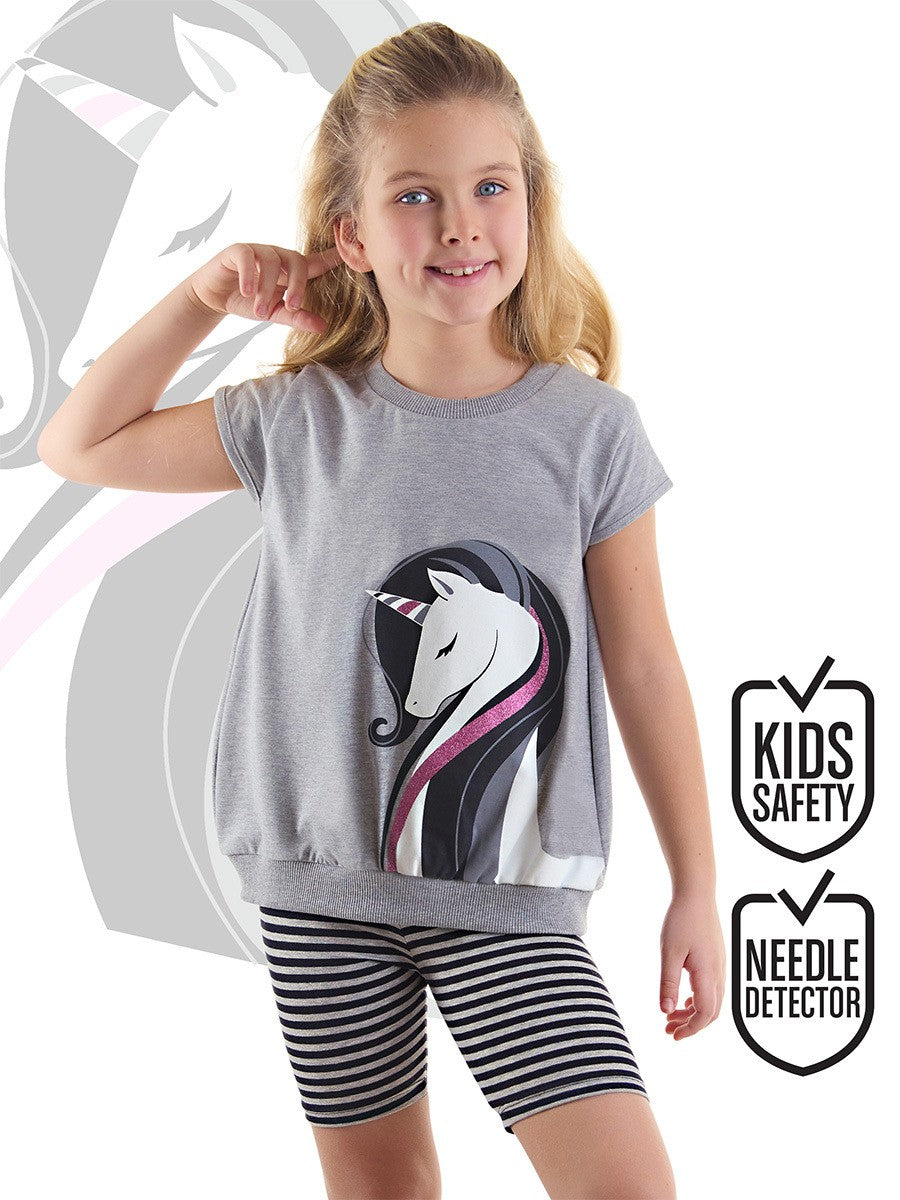 CFF-011 Zarif Unicorn Tunik Tayt Takım