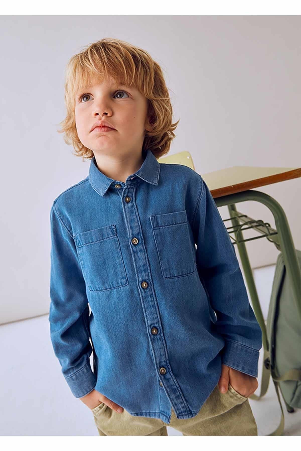 4126 Mayoral Denim Gömlek