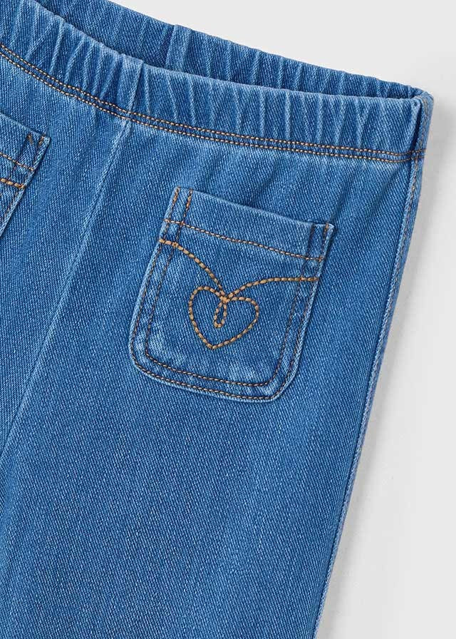 3702 Mayoral Kız Çocuk Kot Denim Pantolon