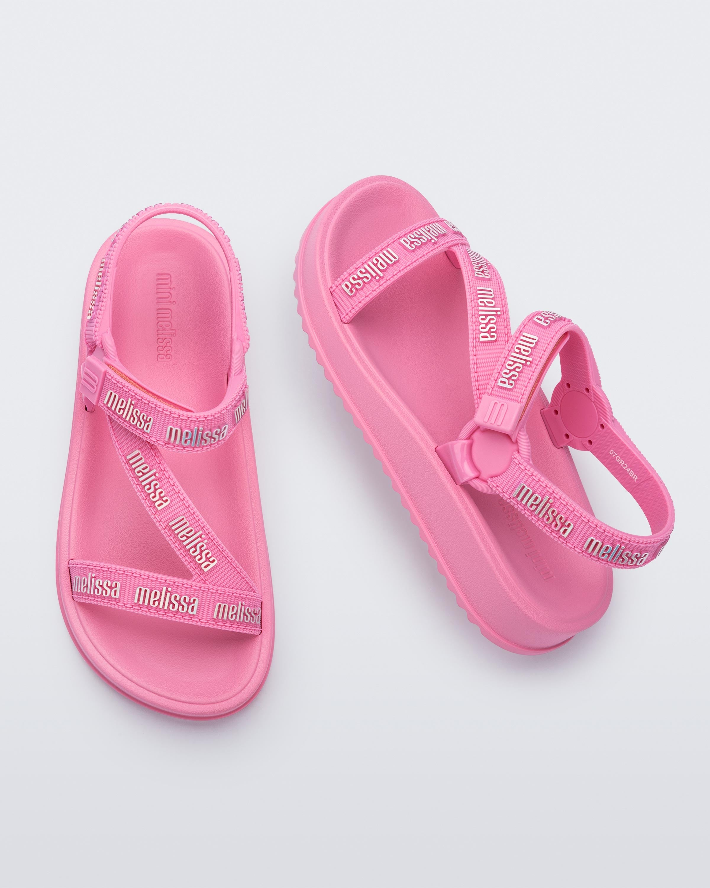 35958 Melissa Stripes M Lover Sandalet