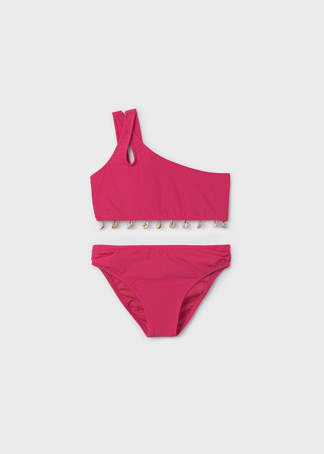 6769 Mayoral Kız Çocuk Tek Omuz Deniz Kabuklu Bikini