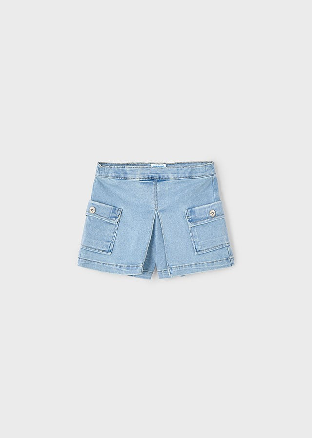3207 Mayoral Kız Çocuk Kot Denim Şort