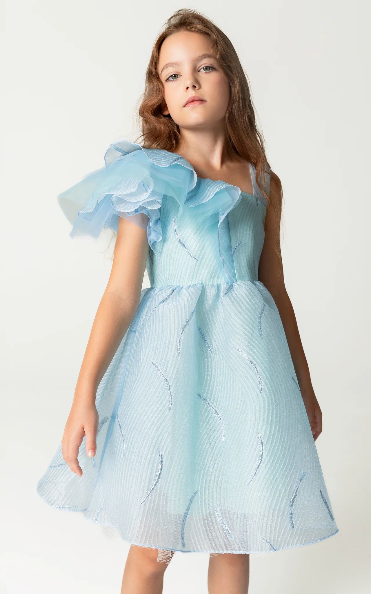 SheShe Mavi Parti Elbise