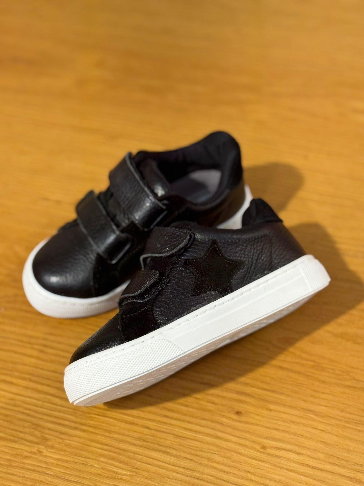 Merli&Rose Deri Star Sneaker Siyah-Siyah