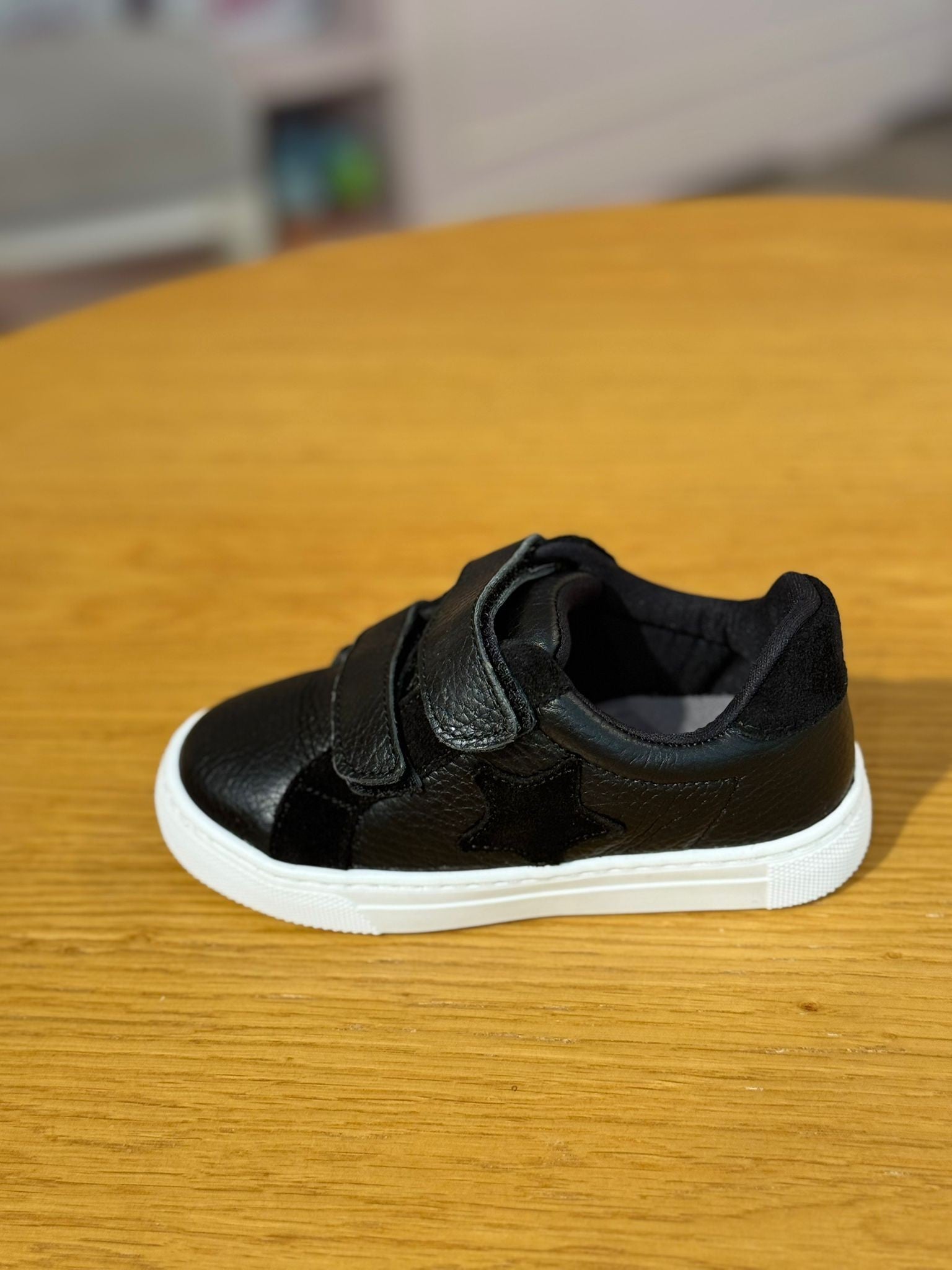 Merli&Rose Deri Star Sneaker Siyah-Siyah
