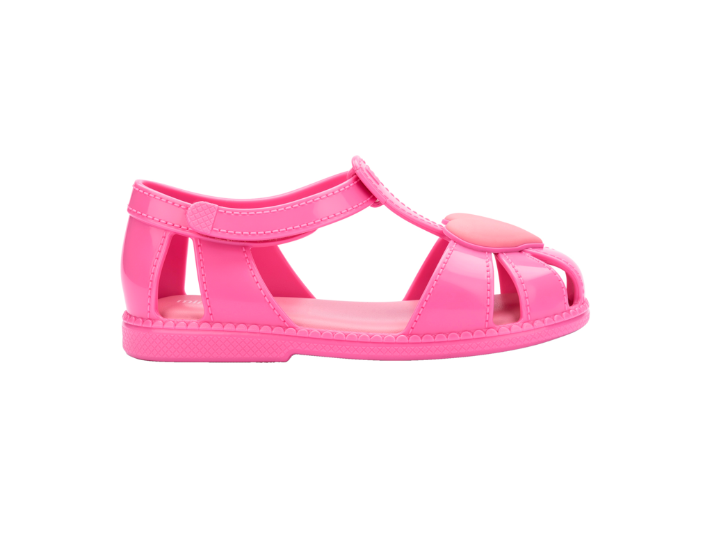 37783-Mini Melissa Hıp Heart Ballerina Babet Sandalet