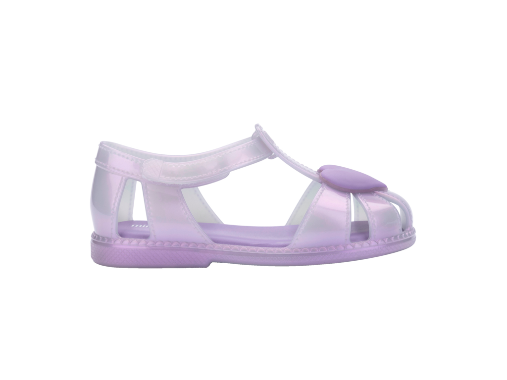 37783-Mini Melissa Hıp Heart Ballerina Babet Sandalet