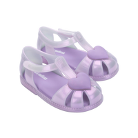 37783-Mini Melissa Hıp Heart Ballerina Babet Sandalet