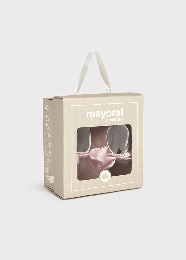 Mayoral Kız Bebek Pembe Fiyonklu Özel Gün Ayakkabı