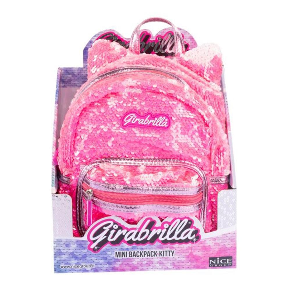 Girabrilla Kitty Pembe Kız Çocuk Mini Sırt Çantası