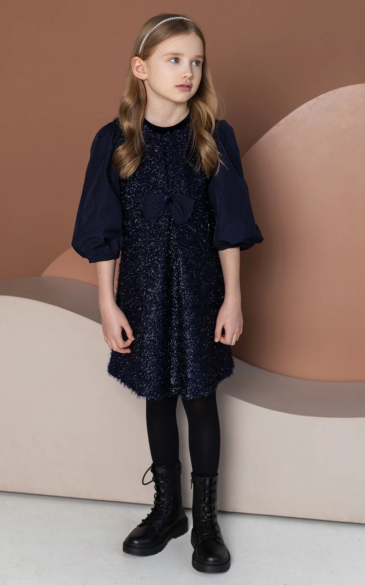 SheShe Tafta Kollu Parti Elbisesi