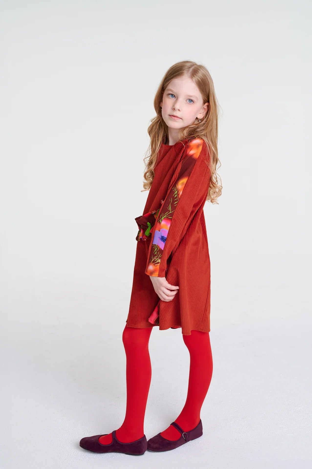 SheShe Tarçın Rengi Fitilli Elbise