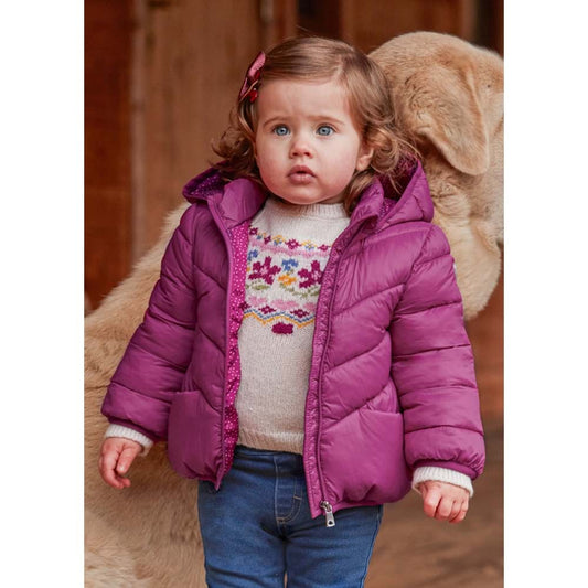 Mayoral Kız Çocuk Montu-Mor