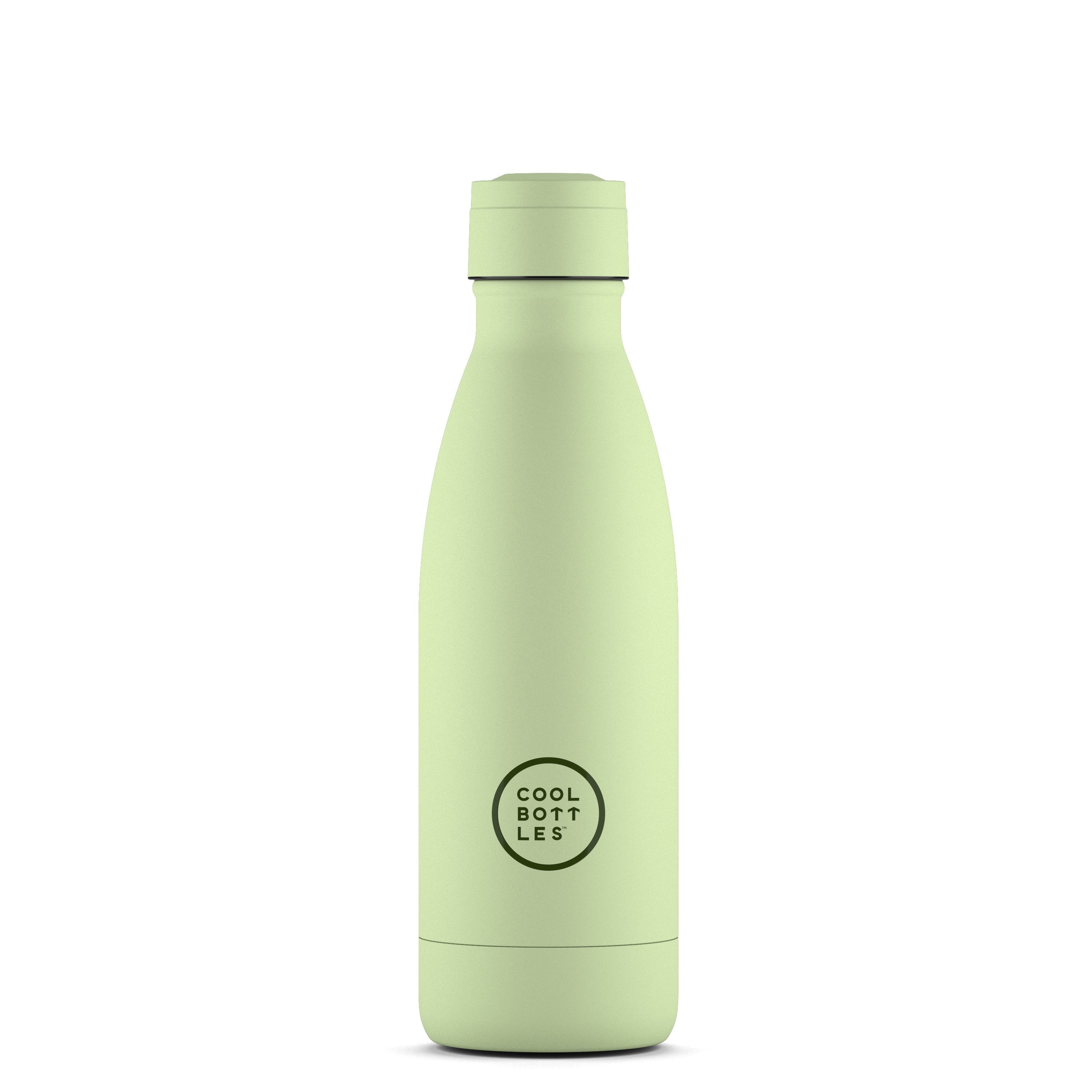 Cool Bottles Paslanmaz Çelik Şişe - The Bottle Pastel Green 350 ml