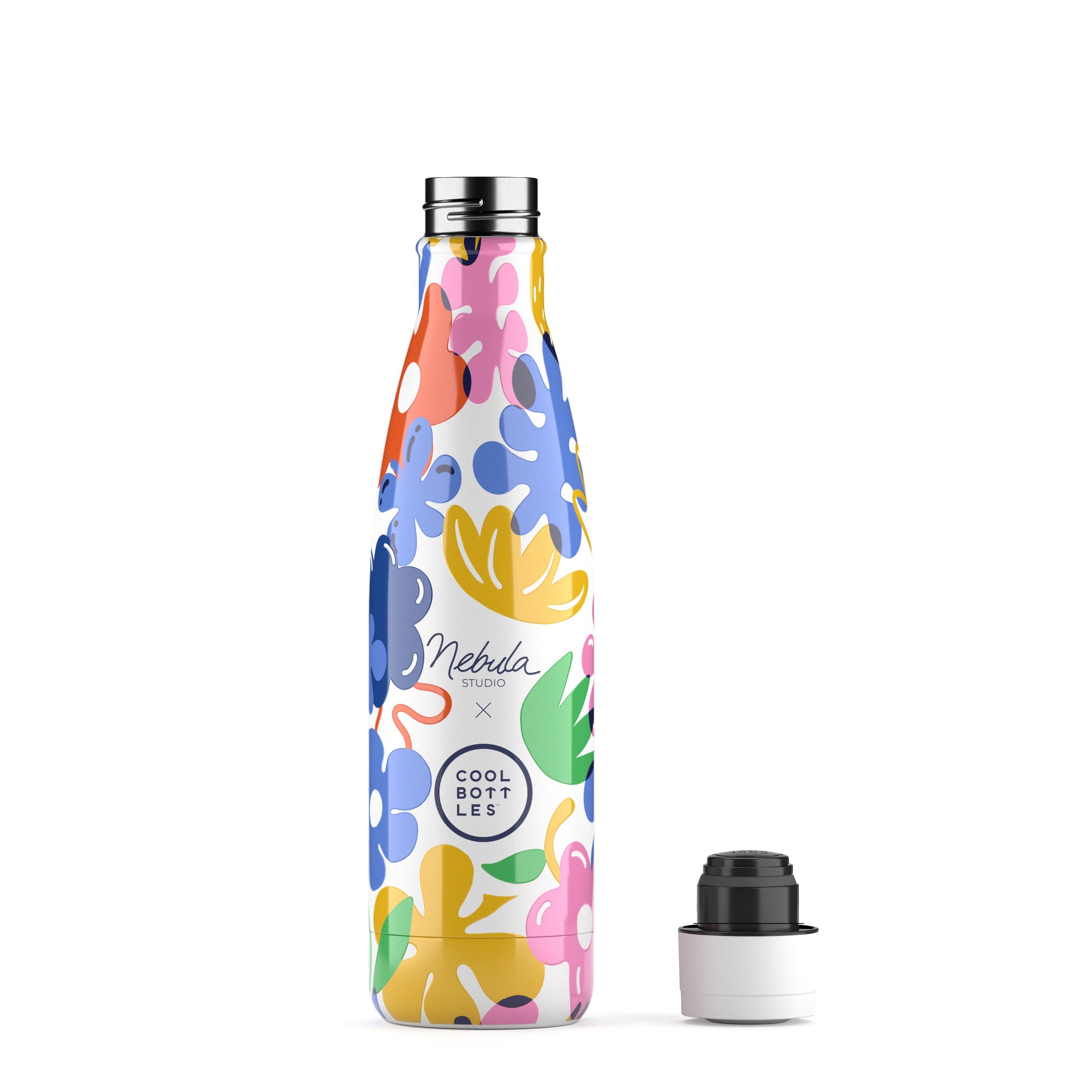 Cool Bottles Paslanmaz Çelik Şişe - The Bottle Floral Madness 500ml
