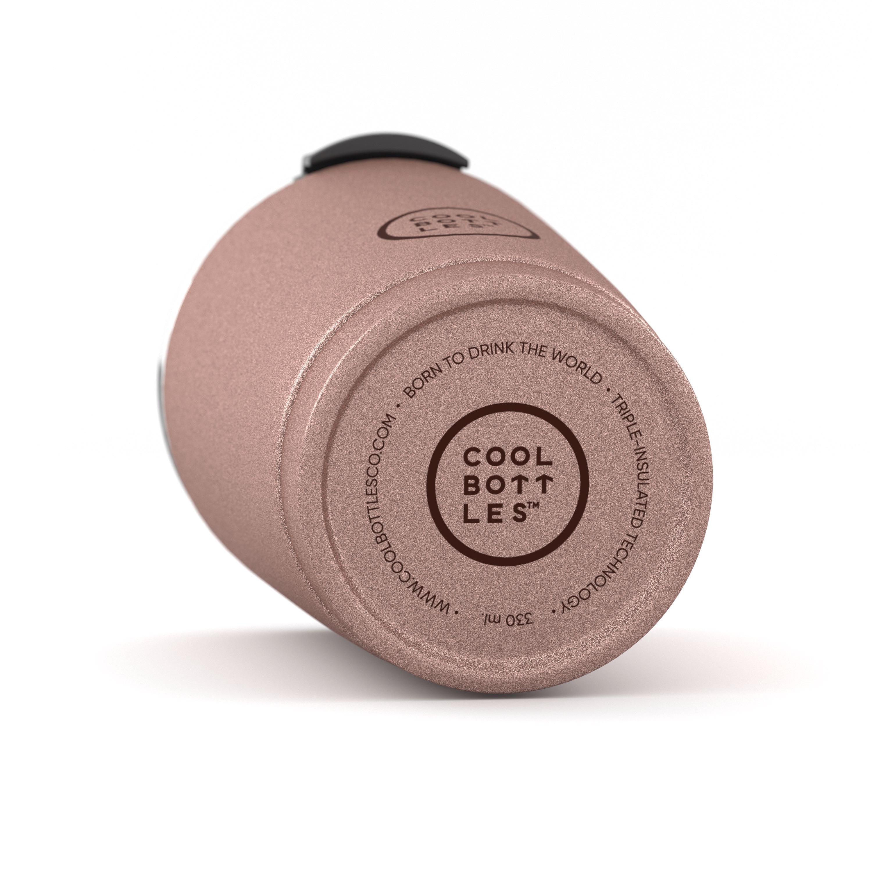 Cool Bottles Paslanmaz Çelik Bardak - The Tumbler Metallic Rose 330ml