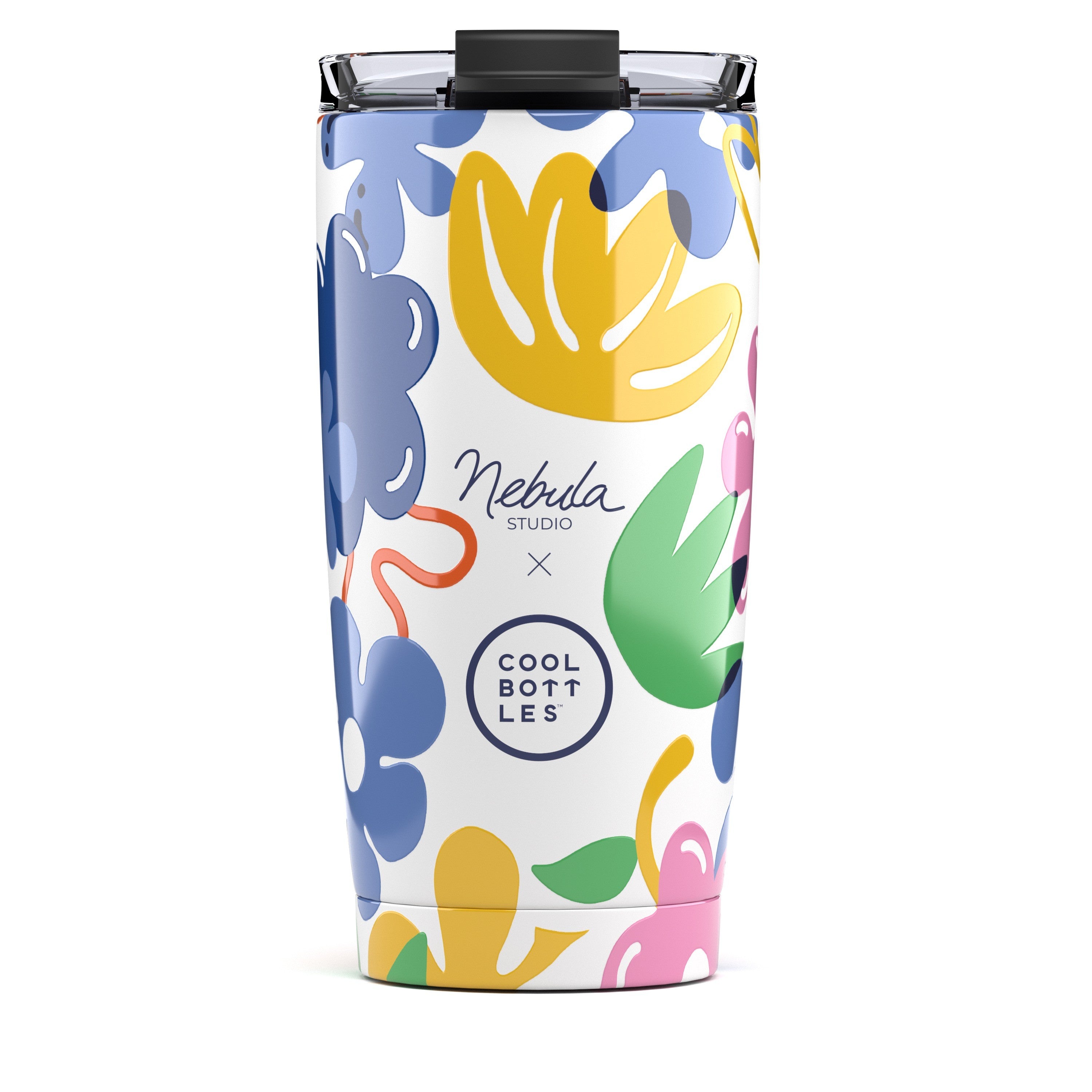 Cool Bottles Paslanmaz Çelik Bardak - The Tumbler Floral Madness 550ml