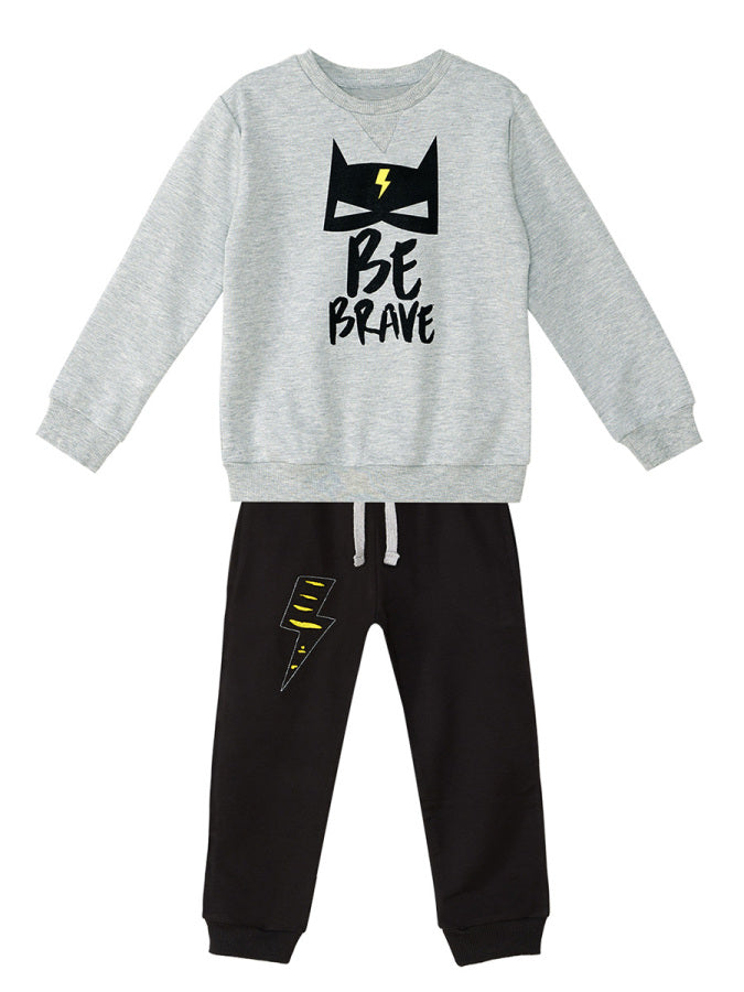 Cesur Erkek Çocuk T-shirt Eşofman Takım