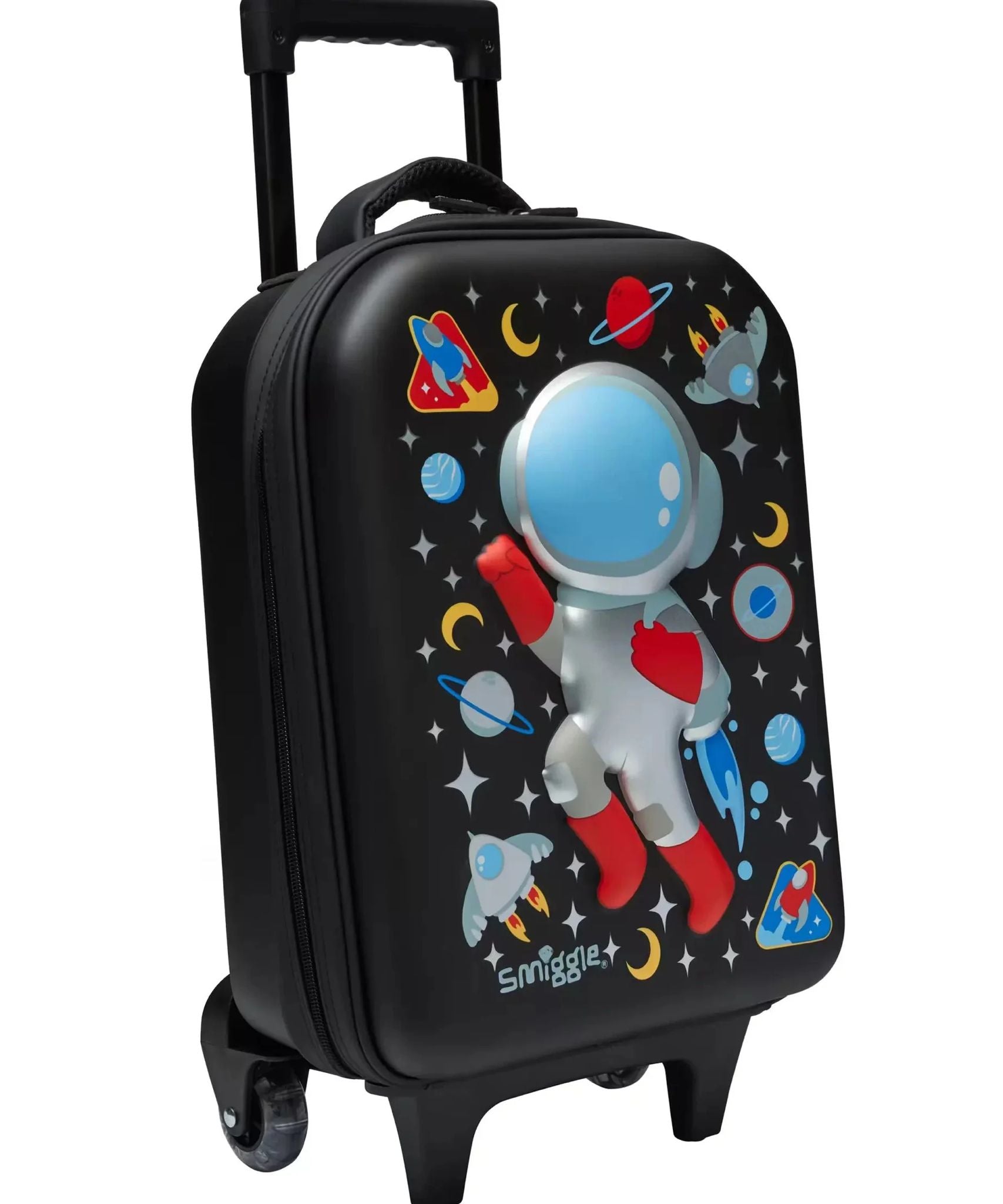 Smiggle - Tekerlekli Çekçekli Anaokulu Okul ve Seyahat Çantası