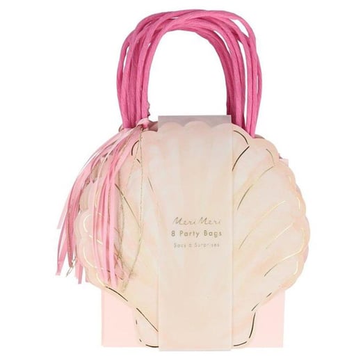 Meri Meri - Mermaid Party Bags - Deniz Kızı Parti Çantaları