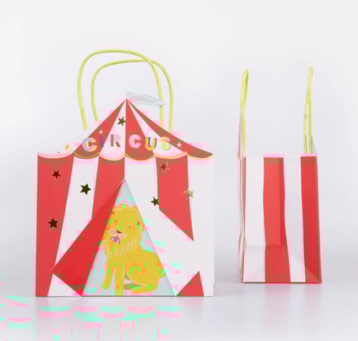 Circus Party Bags - Sirk Parti Çantaları (8'li)