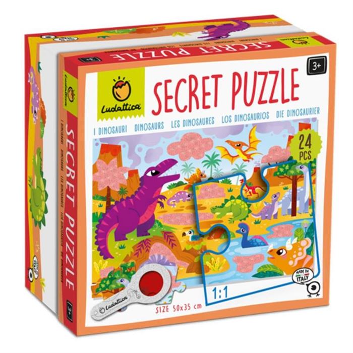 Ludattica Dinosaurs - Secret Puzzle
