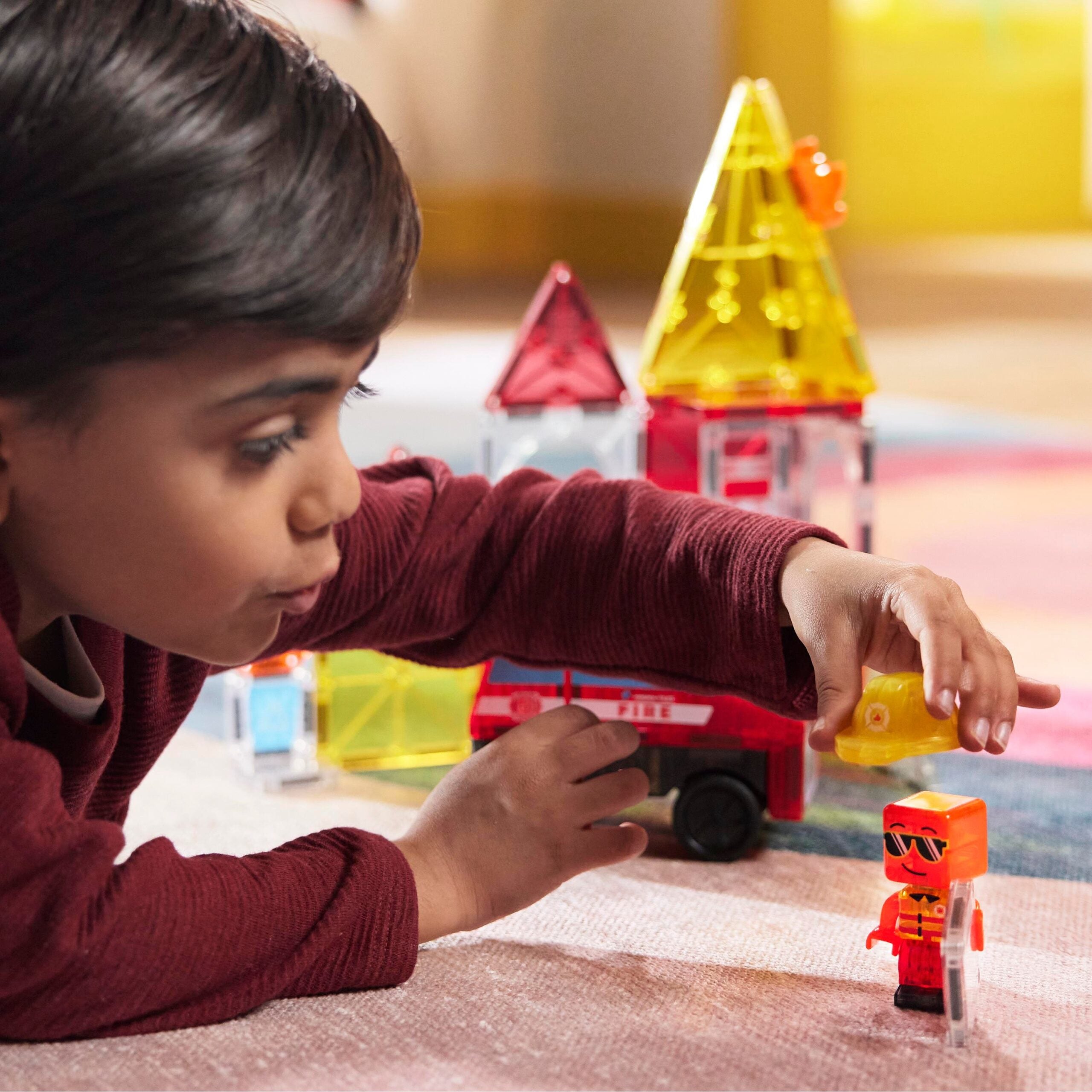 MAGNA-TILES® - Fire Rescue - 27 Parça