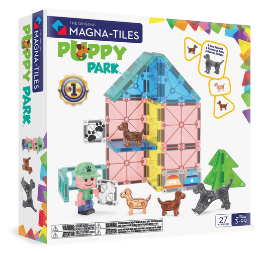 MAGNA-TILES® - Puppy Park - 27 Parça