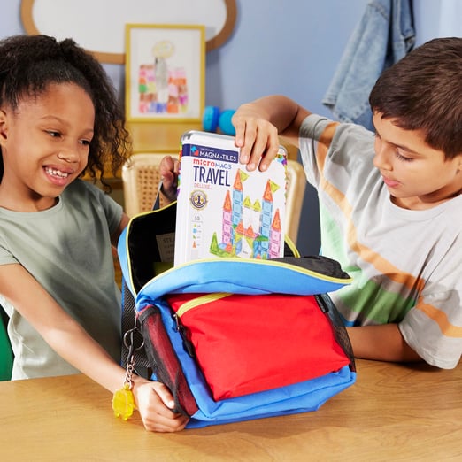 MAGNA-TILES® - Travel Set - Seyahat Seti - 55 Parça