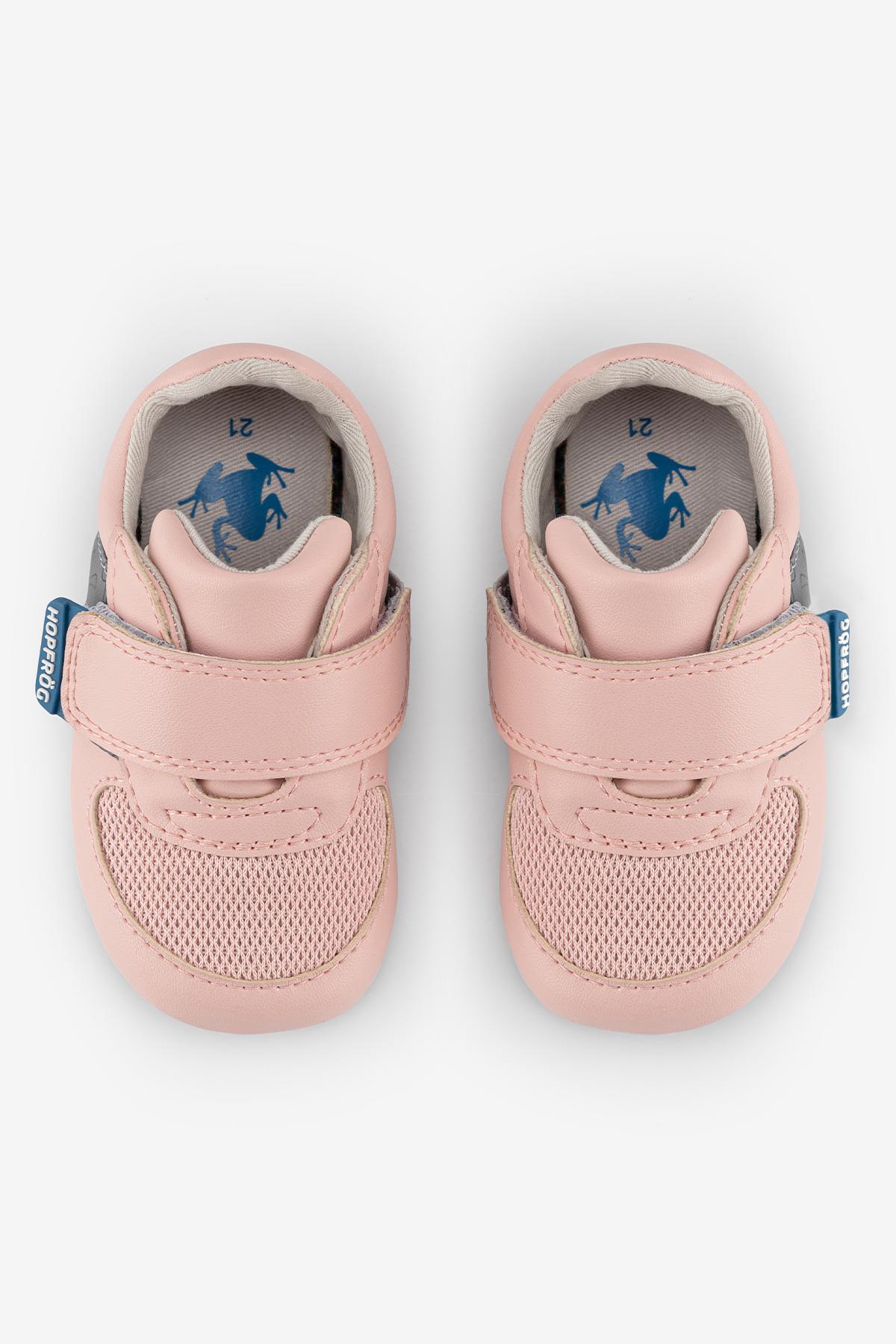 Hopfrög Smart Walker First Prime Havalı Pembe Barefoot İlk Adım Bebek Ayakkabı