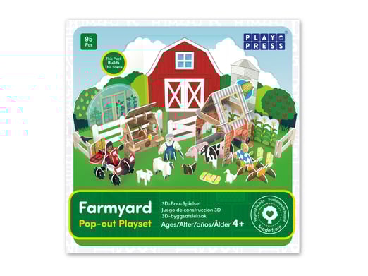 PlayPress - Story Playset - Farmyard