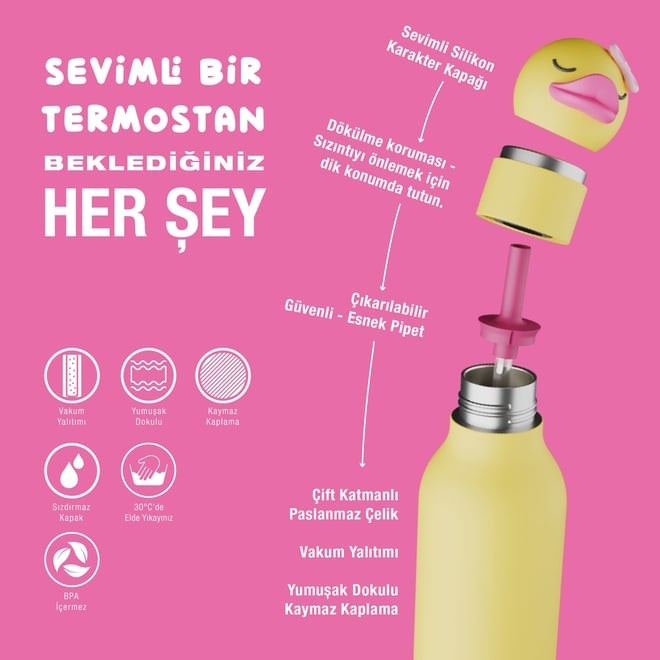 Asobu Bestie Bottle - Ducky